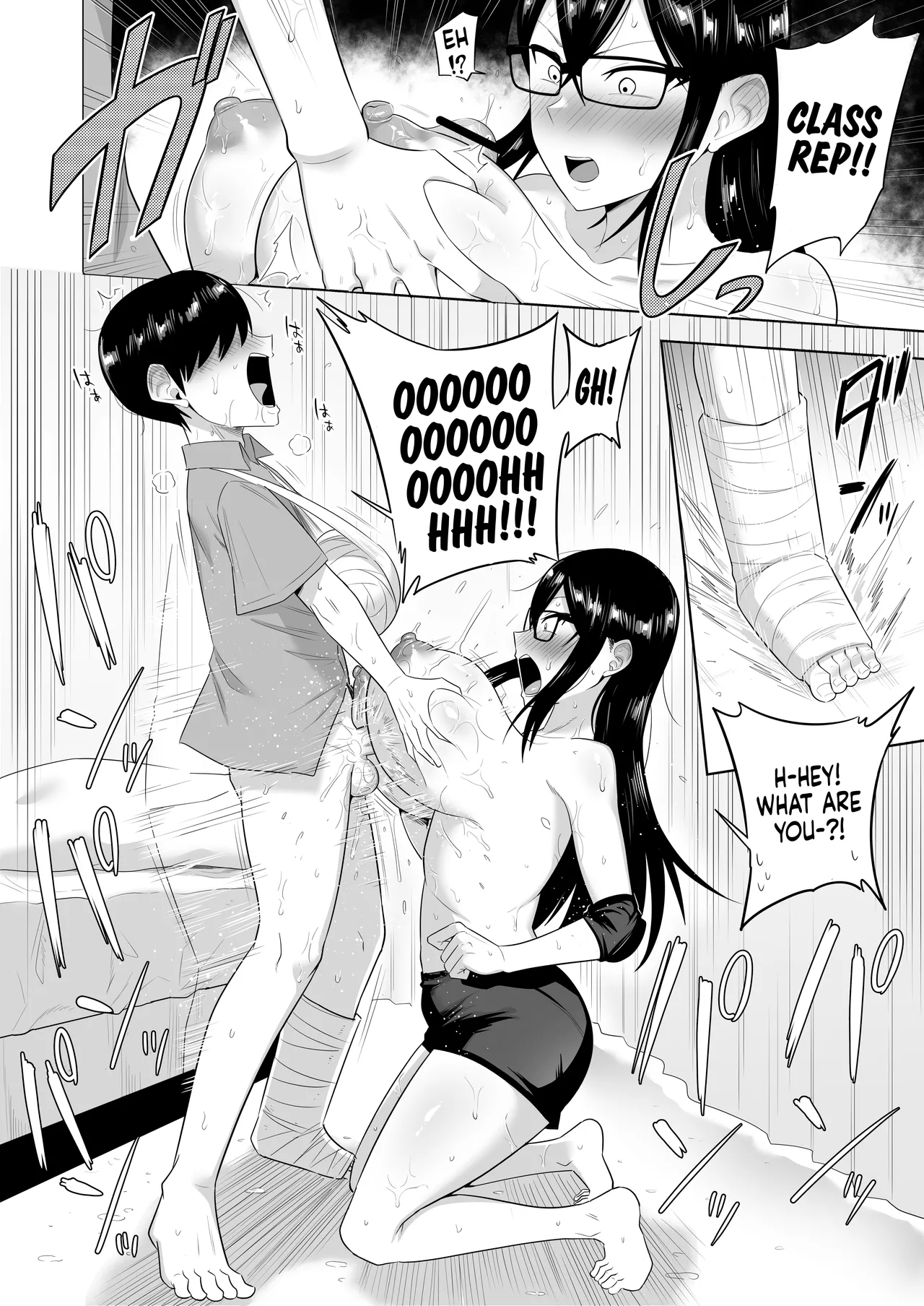 The Kind and Caring Busty Class Rep  Sewayaki na Kyonyuu Gakkyuu Iinchou Sono image number 56