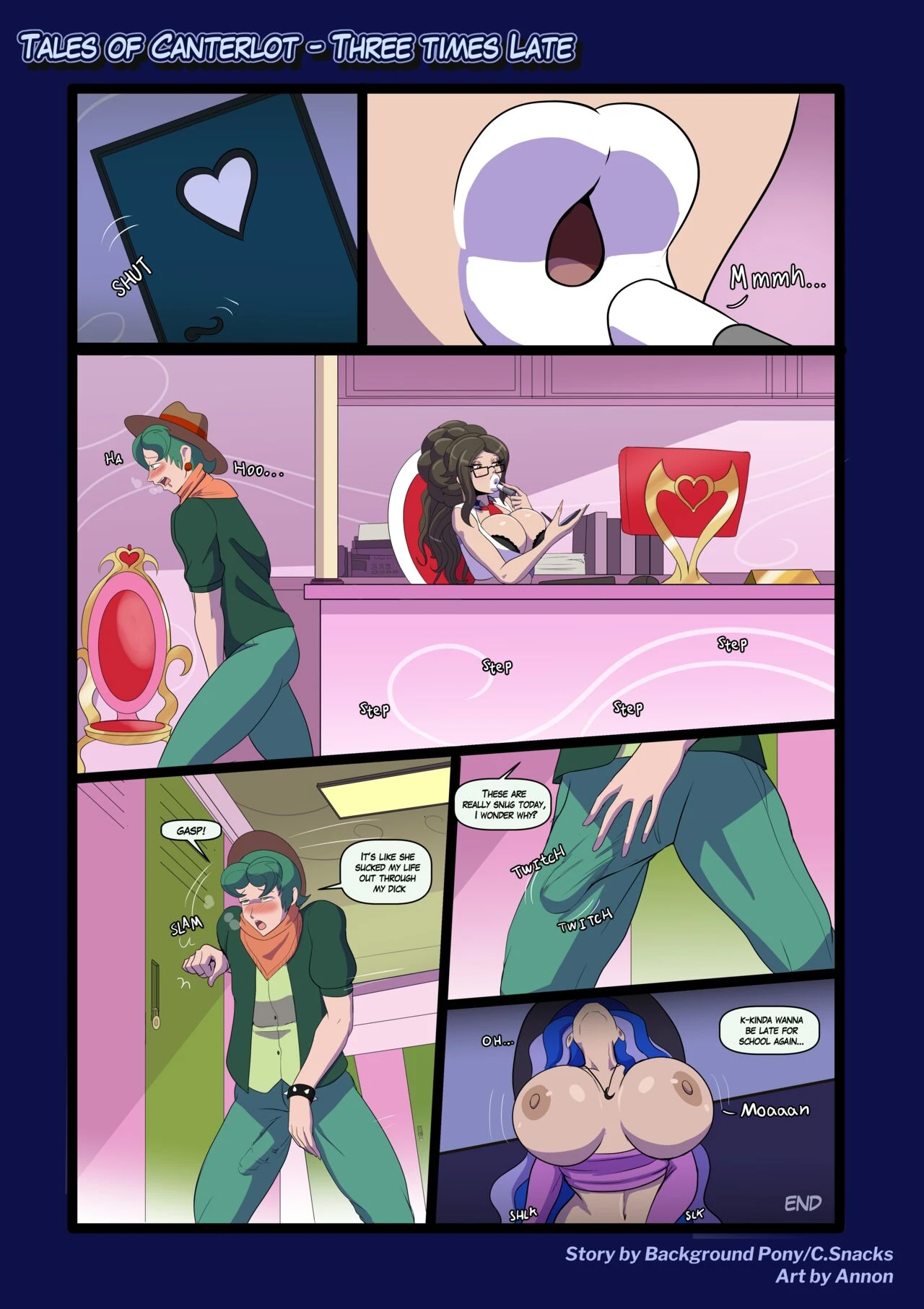 Tales of canterlot - 3 times late image number 8