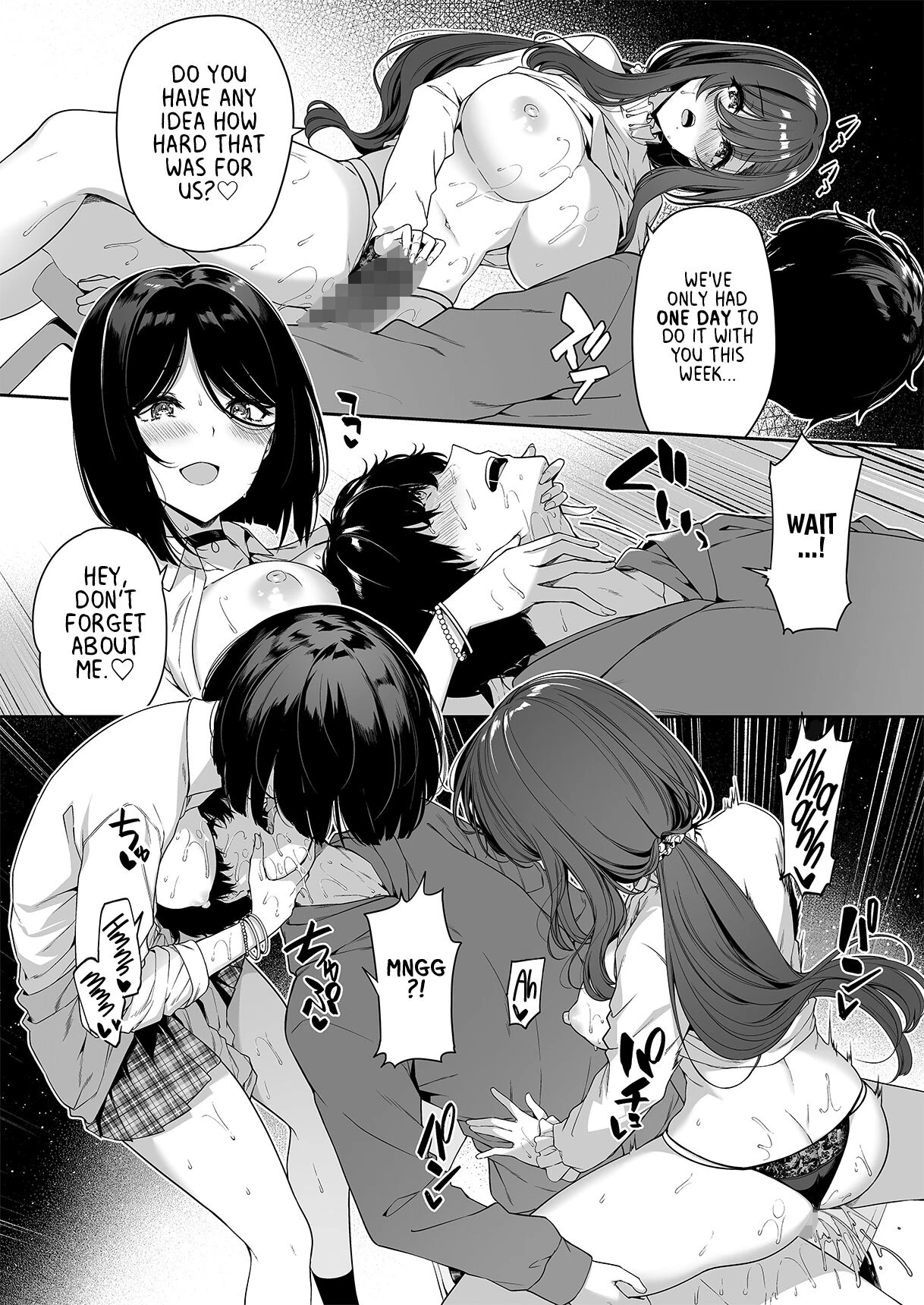 InCha Couple ga You Gal-tachi to SEX Training Suru Hanashi 4 image number 38