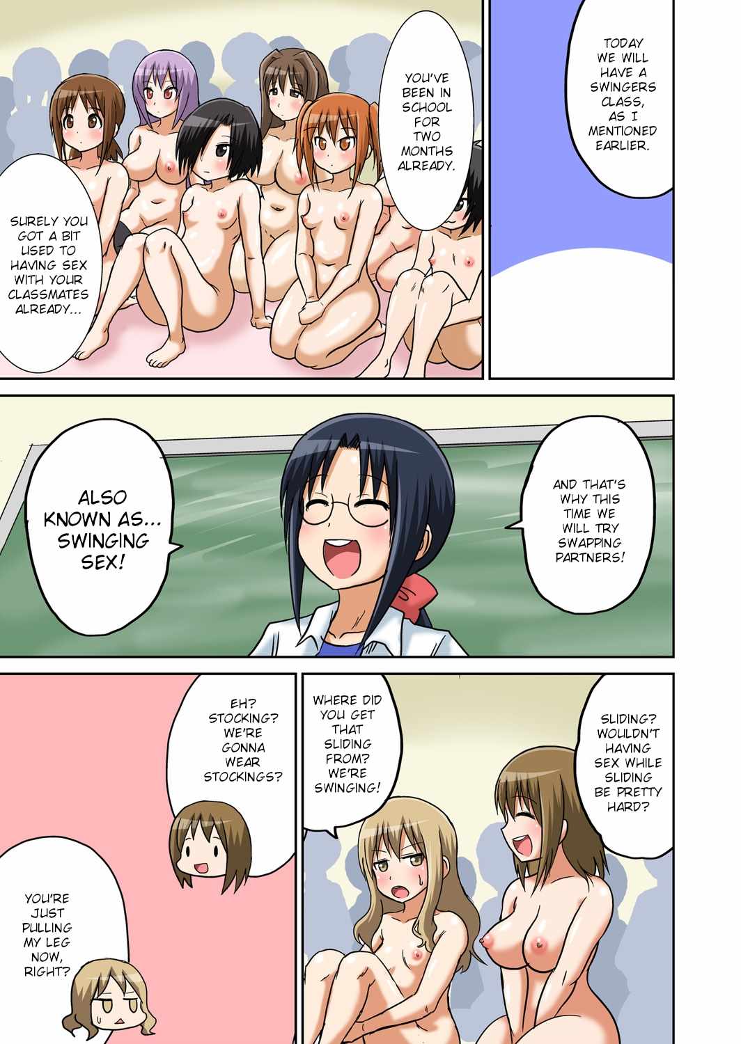 Classmate to Ecchi Jugyou Ch. 5 image number 6