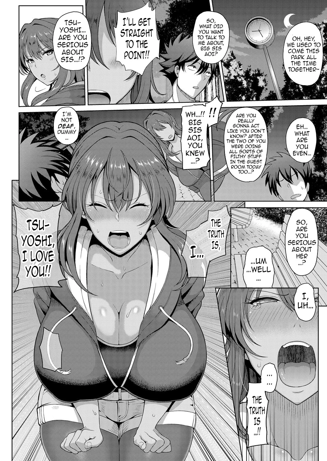 The Three Older, Mature Sisters Next Door  Toshiue Zukushi Jukushita Sanshimai image number 29
