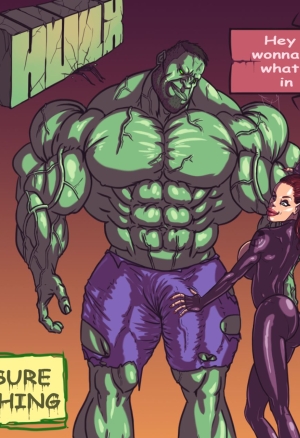 Hulk vs Black Widow