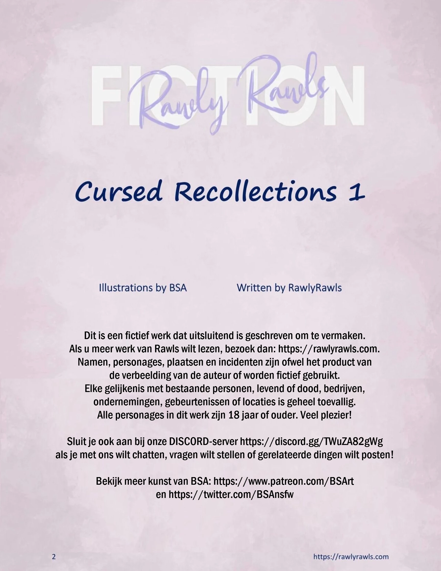 Cursed Recollections 01-17 [NL] image number 1