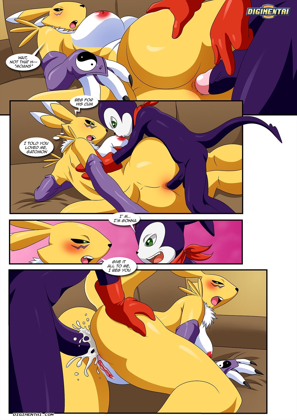 (Palcomix) Dirty Gamers (digimon) porn comic image number 16