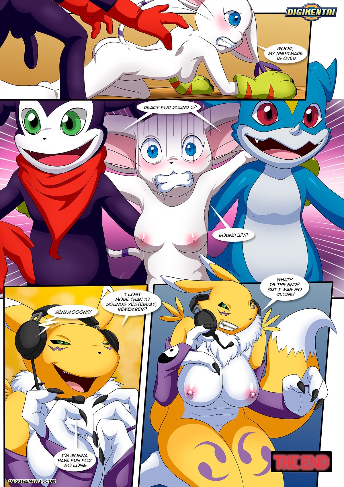 (Palcomix) Dirty Gamers (digimon) porn comic image number 54