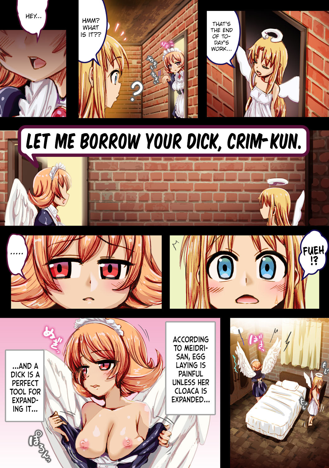 Crim-kun, let me borrow your dick a little image number 1