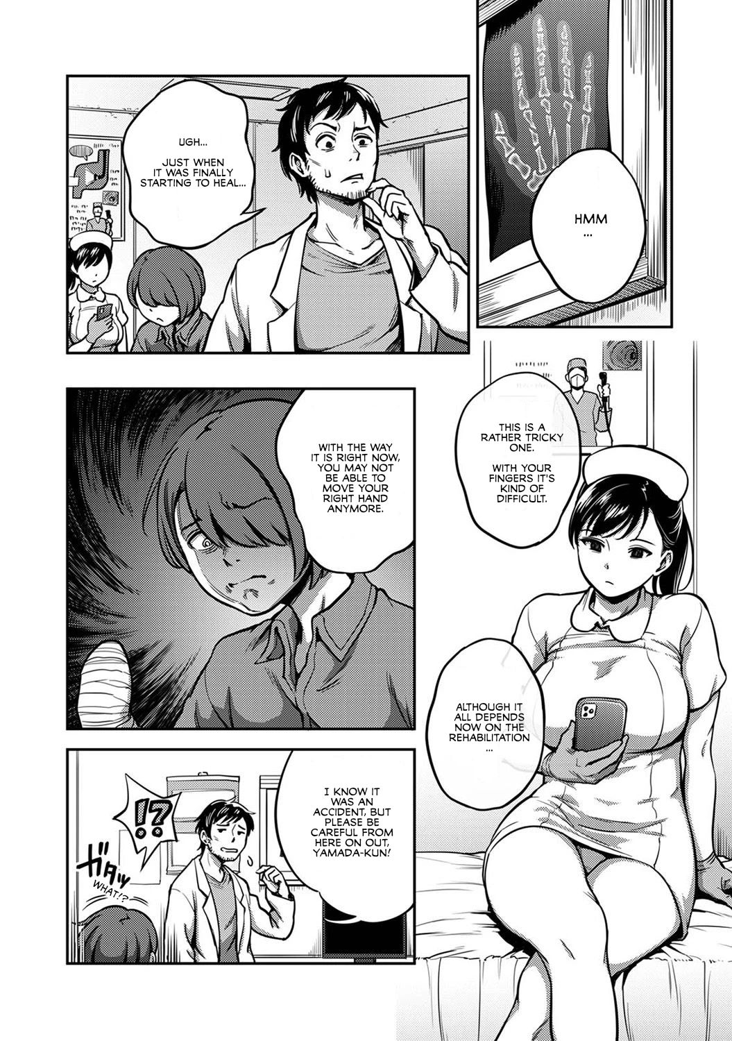 Sakusei Byoutou ~Seikaku Saiaku no Nurse shika Inai Byouin de Shasei Kanri Seikatsu~ 8 image number 1