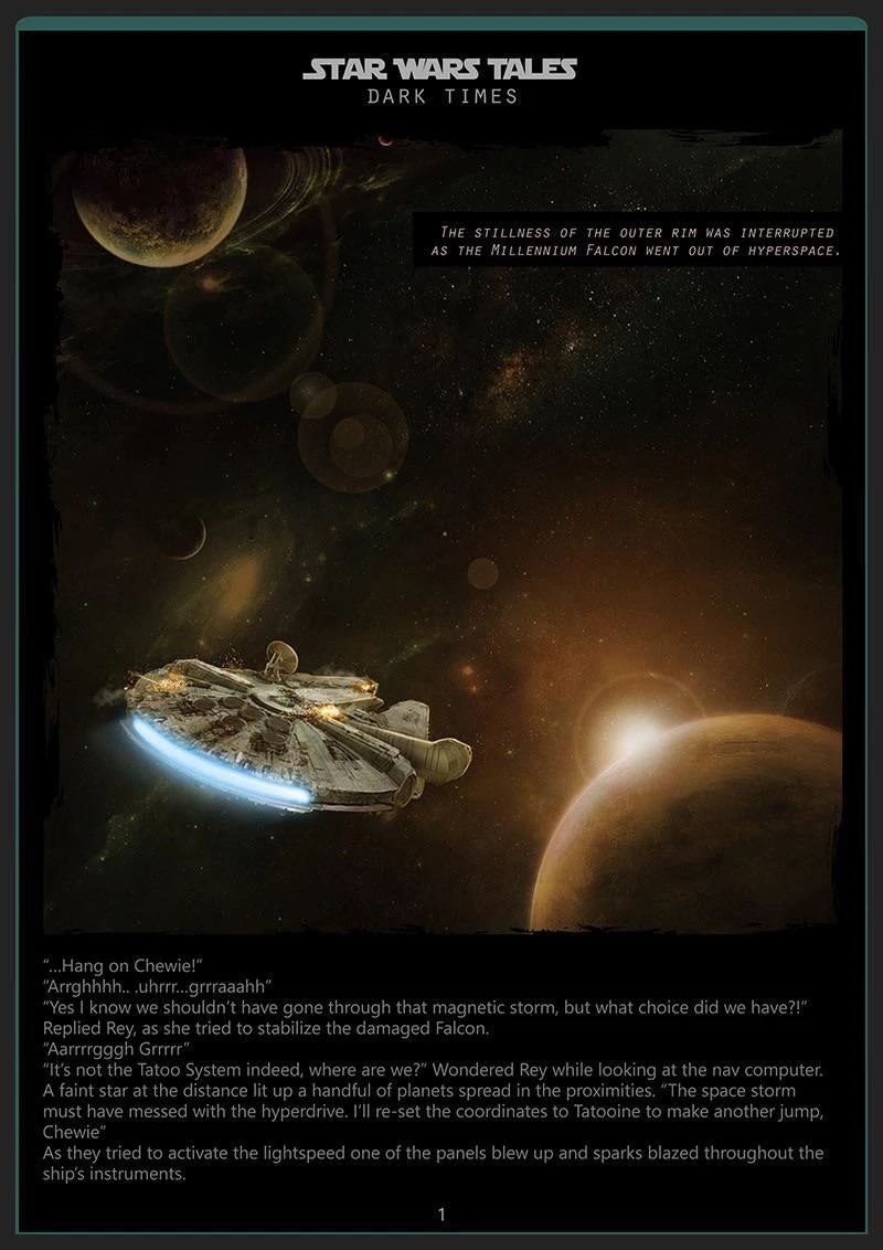 Star Wars Tales: Dark Times image number 1
