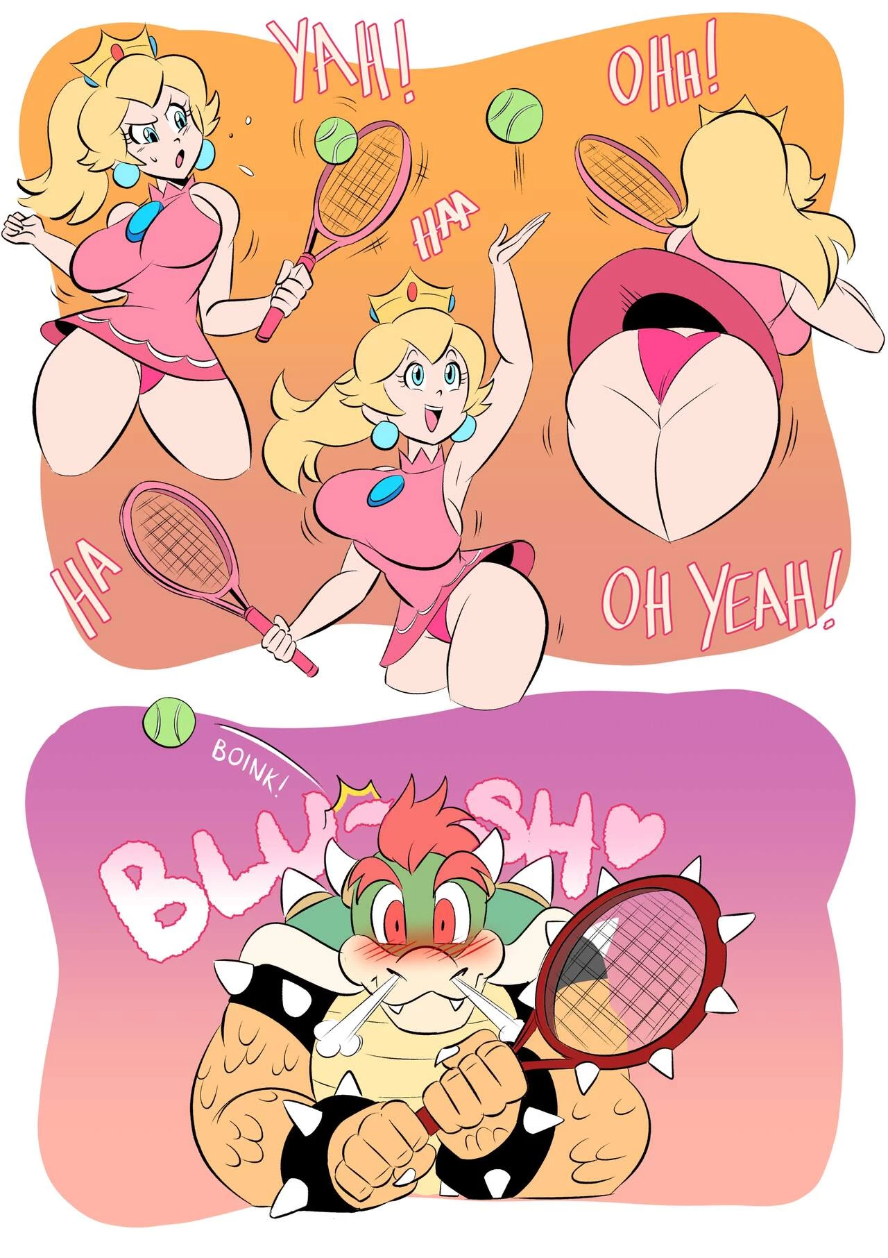 Princesss and Bowser Compilation image number 216