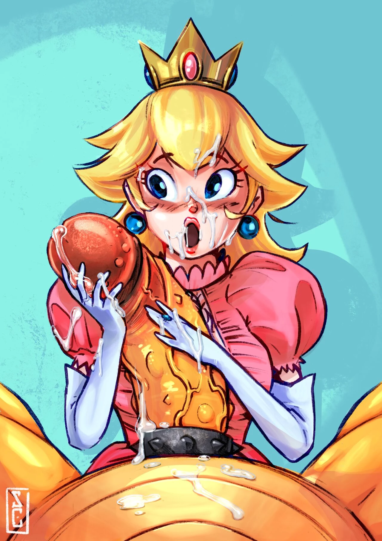 Princesss and Bowser Compilation image number 233