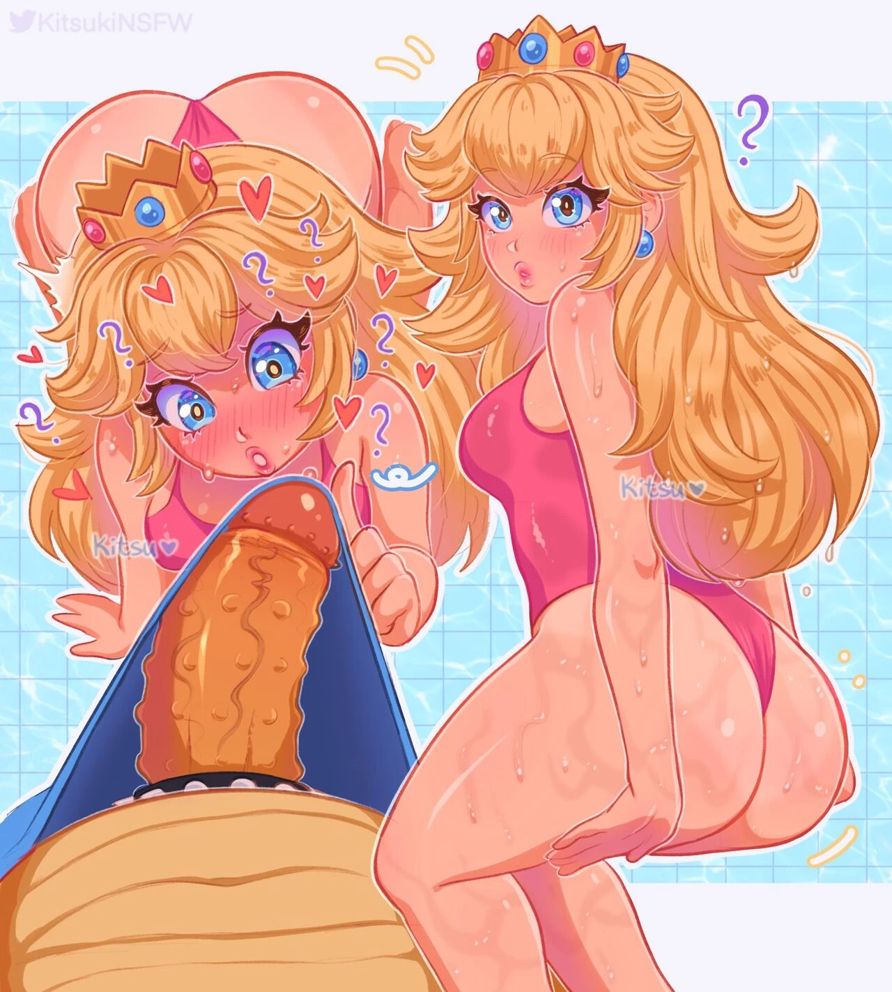 Princesss and Bowser Compilation image number 298