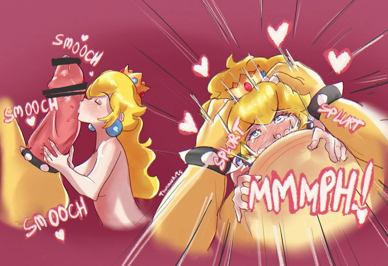 Princesss and Bowser Compilation image number 340