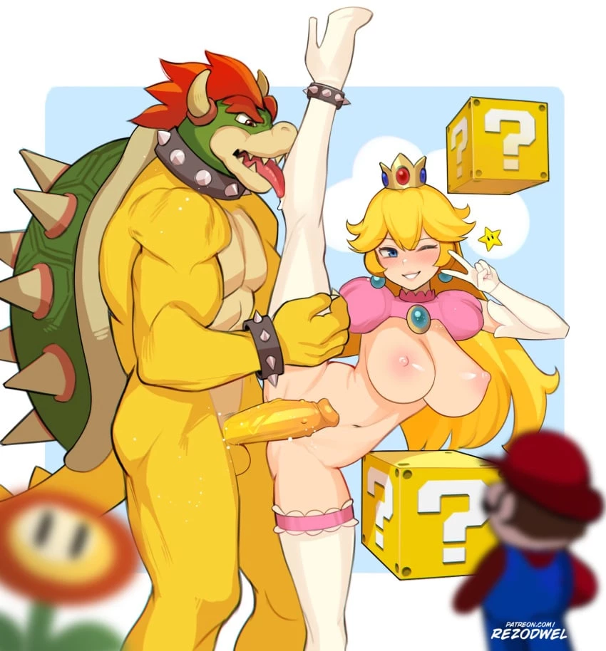 Princesss and Bowser Compilation image number 372