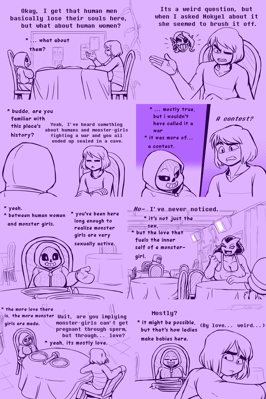 thewill] - Underhertail Part 5 (undertale) porn comic. Monster girl porn  comics.