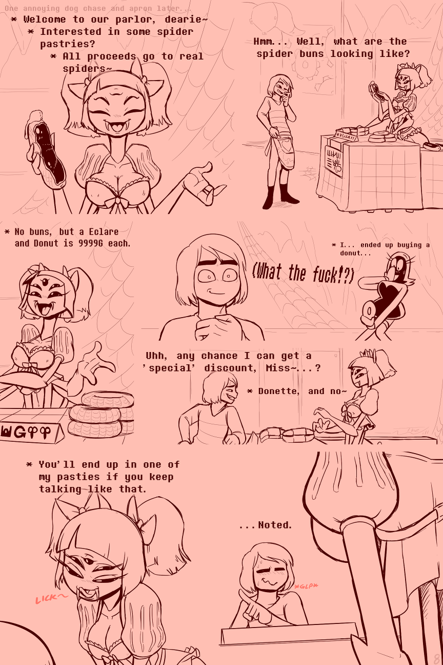 thewill] - Underhertail Part 5 (undertale) porn comic. Monster girl porn  comics.