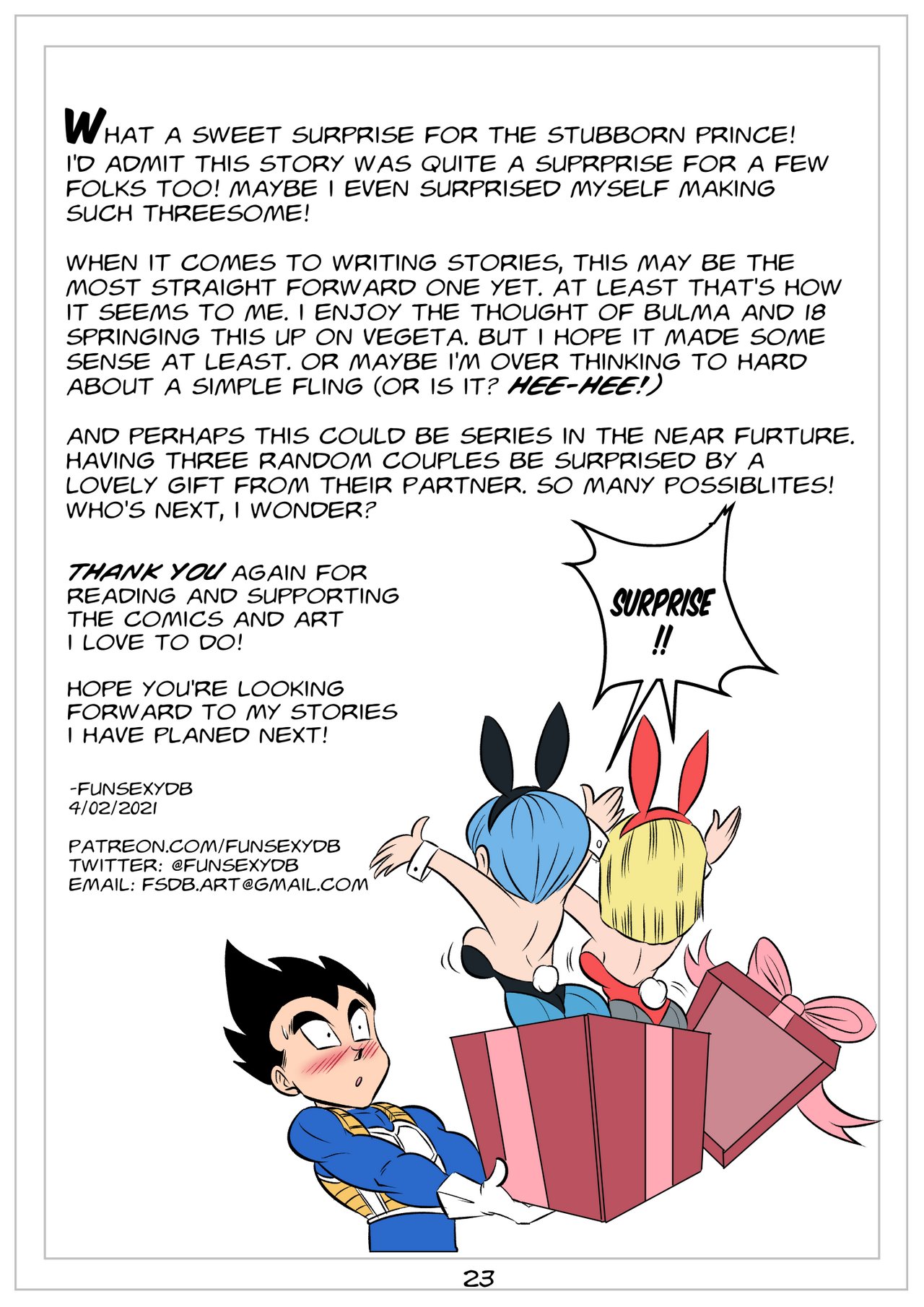 Vegetas Gift image number 22