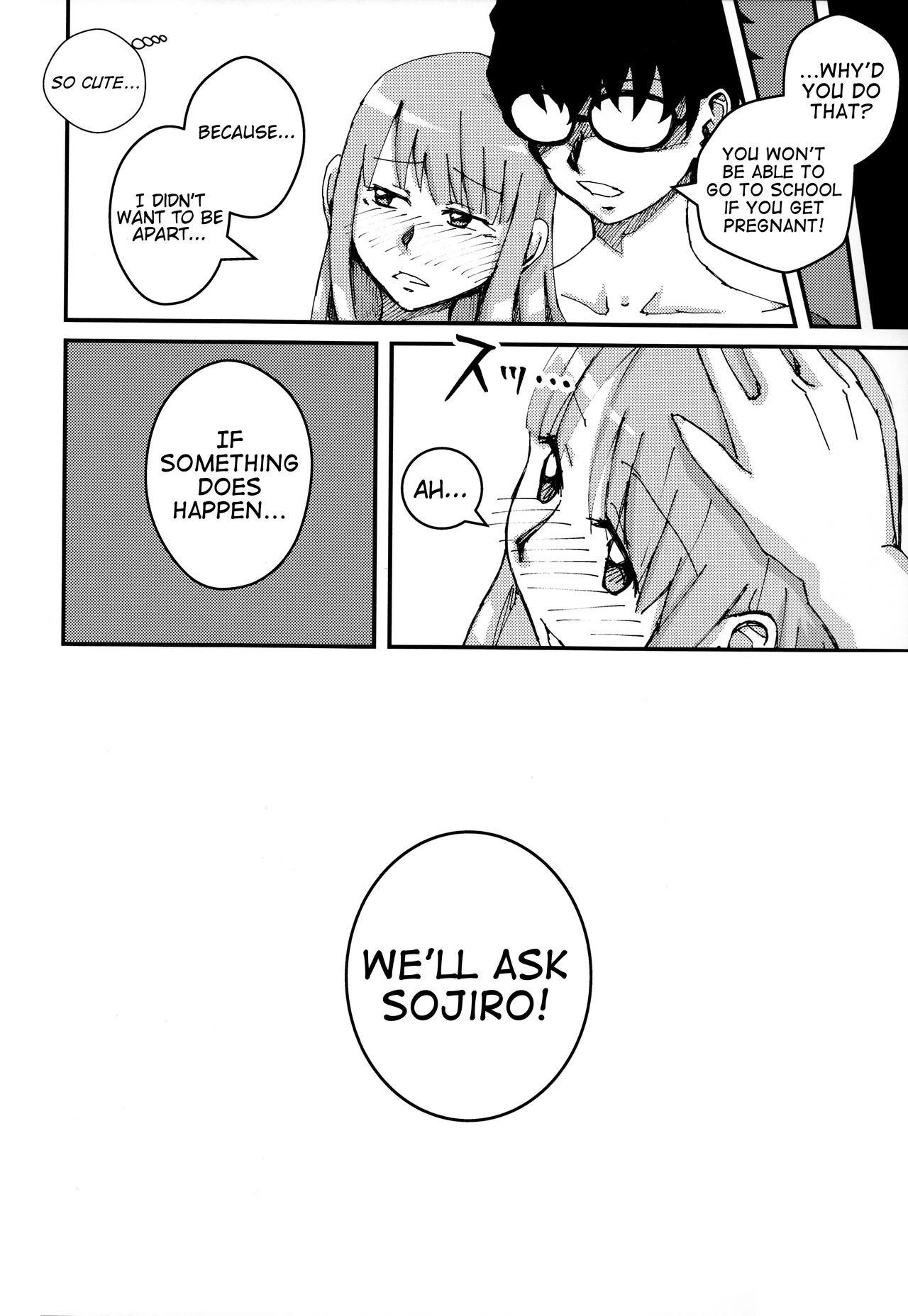 Tomato Namaashi (Satou Iori) Moshi Sakura Futaba-chan ga Touchou Onanie Shiteru no ga Kareshi ni Baretara? (Persona 5) English image number 20