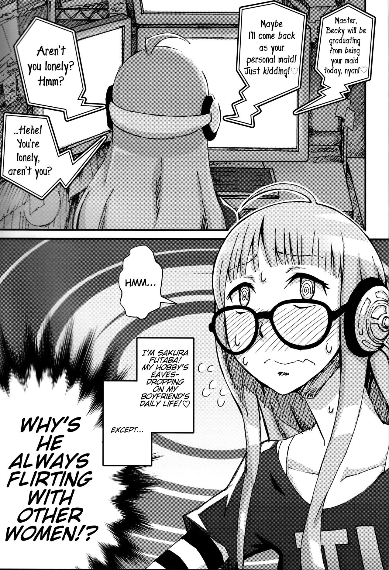 Tomato Namaashi (Satou Iori) Moshi Sakura Futaba-chan ga Touchou Onanie Shiteru no ga Kareshi ni Baretara? (Persona 5) English image number 3