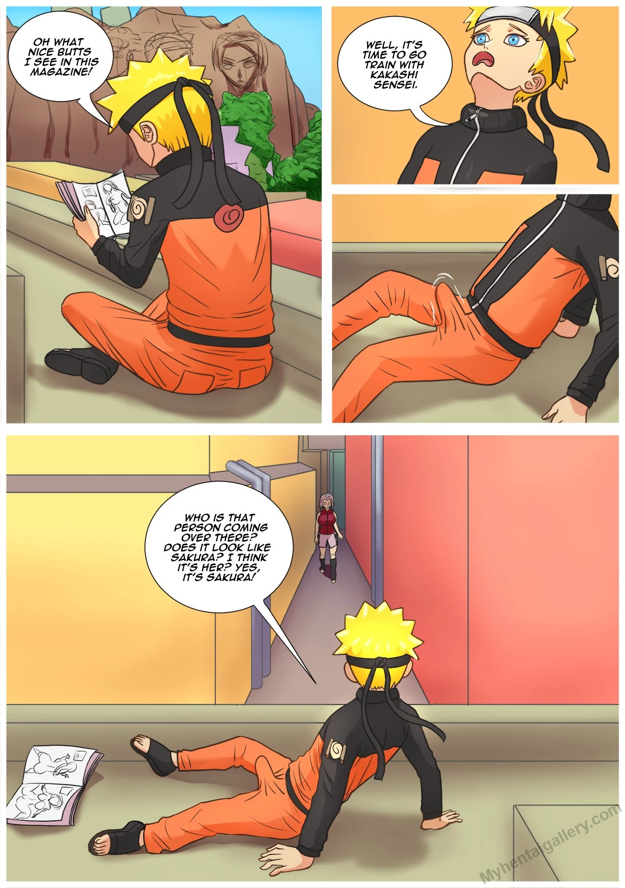 Sakura and (Kuruma)Naruto image number 3