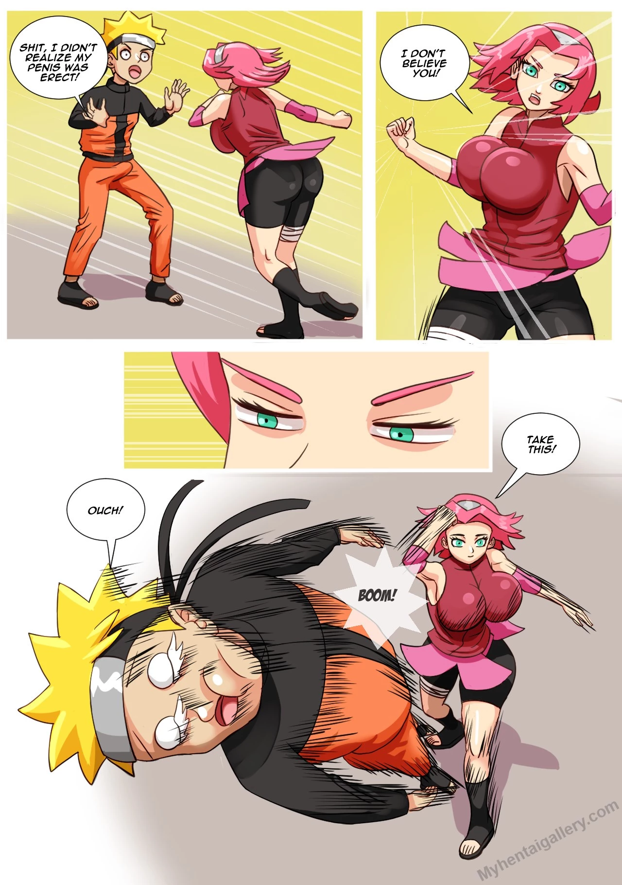 Sakura and (Kuruma)Naruto image number 7