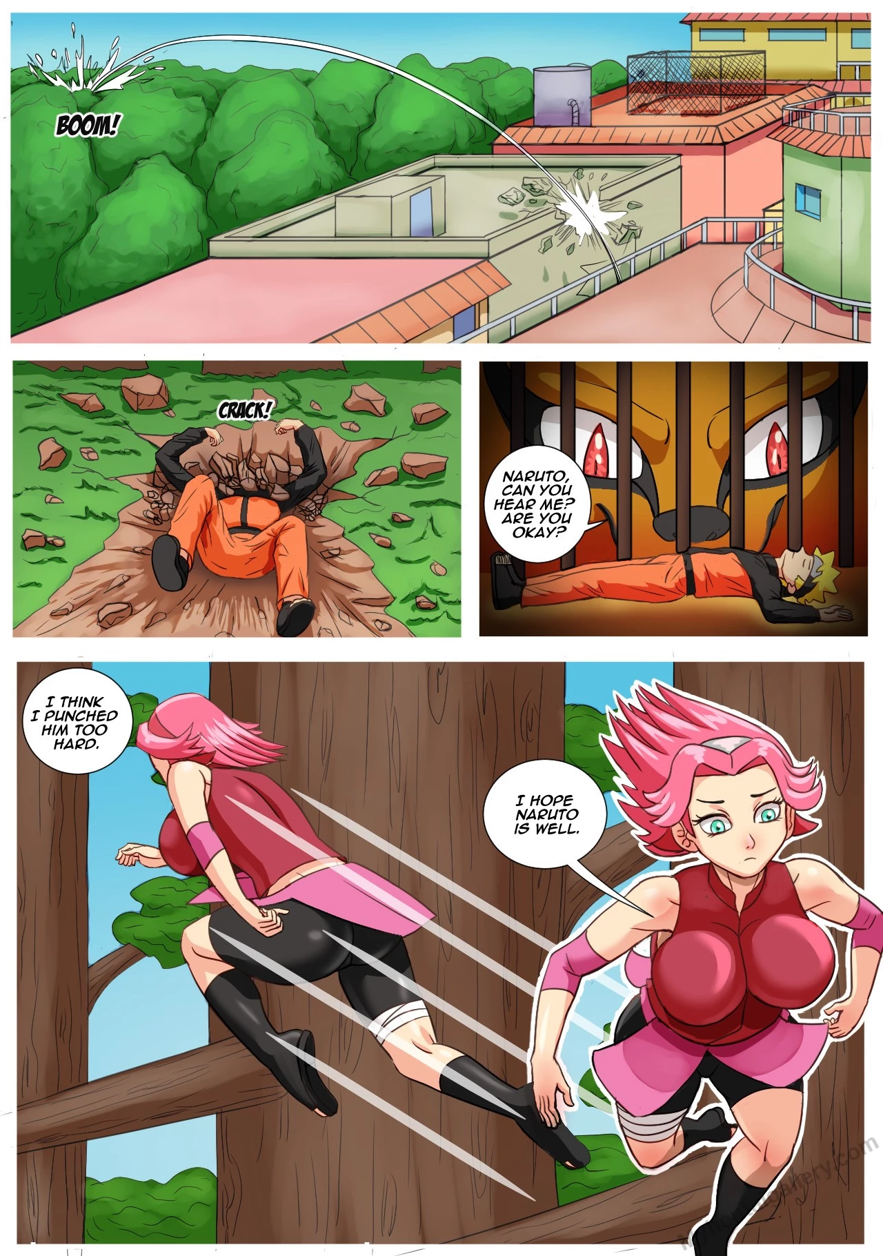 Sakura and (Kuruma)Naruto image number 8
