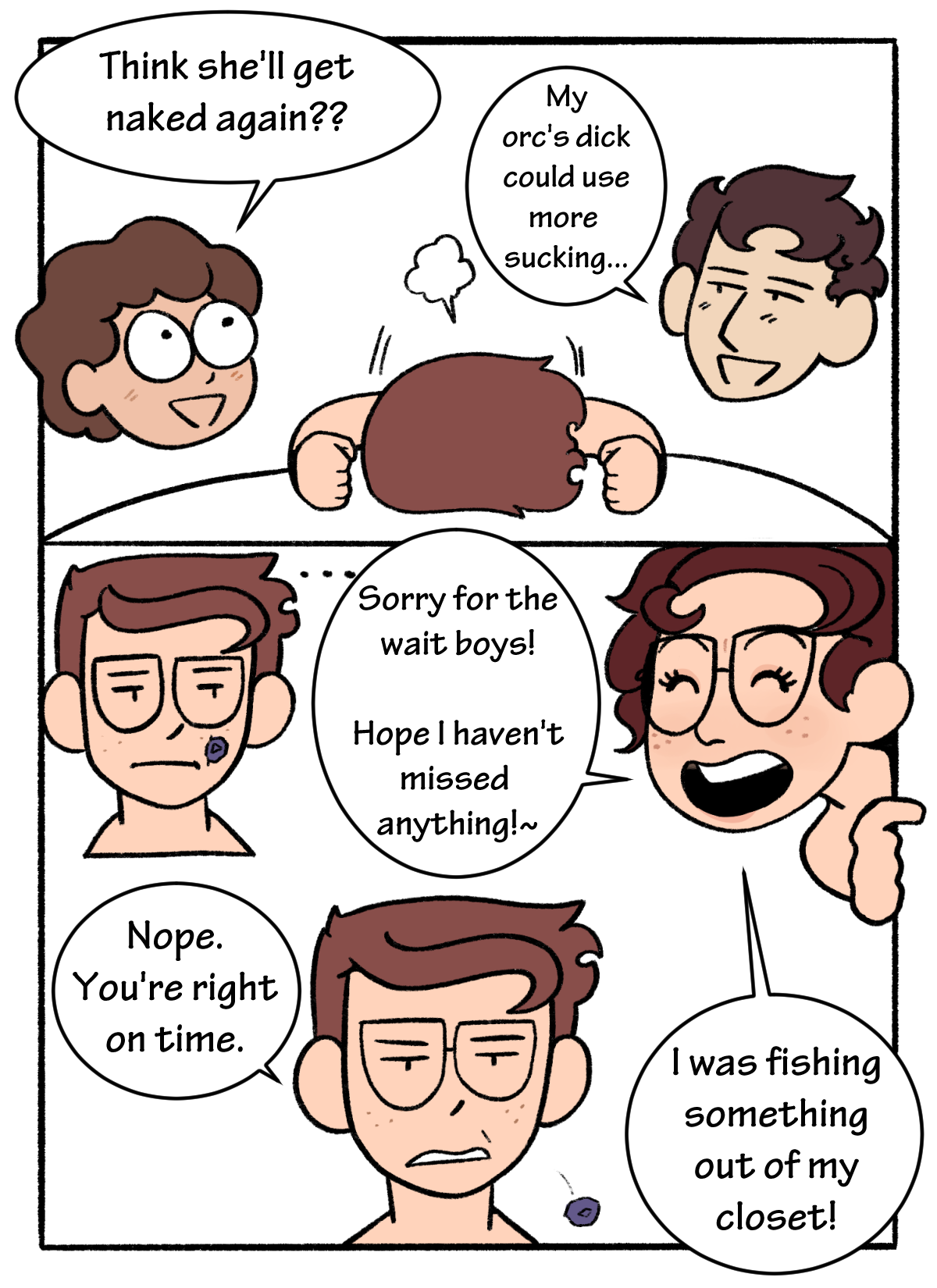 Dead End Draws - Mom! Stop Interrupting Our DnD Campaign! English image number 1