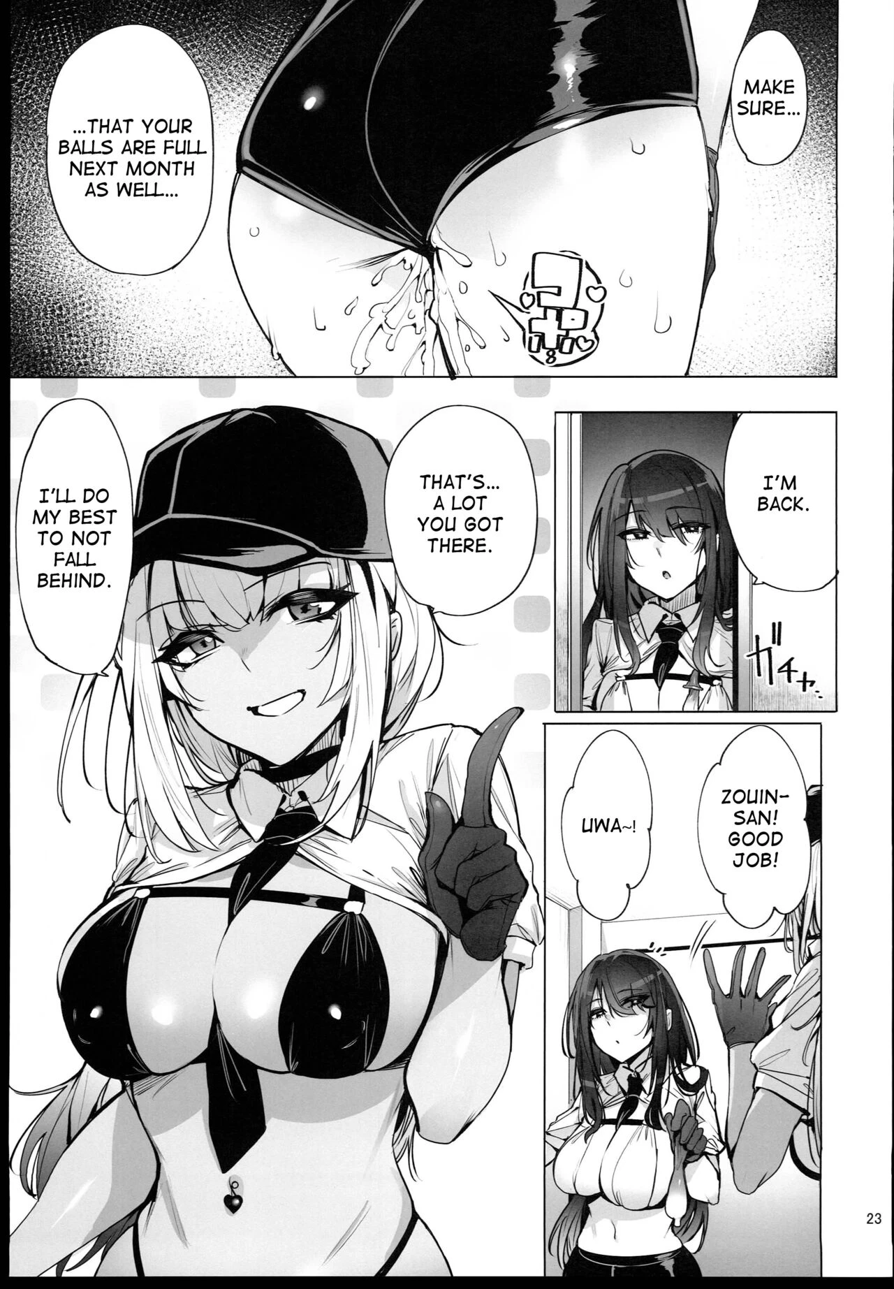 Ill collect your semen Anata no Semen Kaishuu Shimasu image number 23
