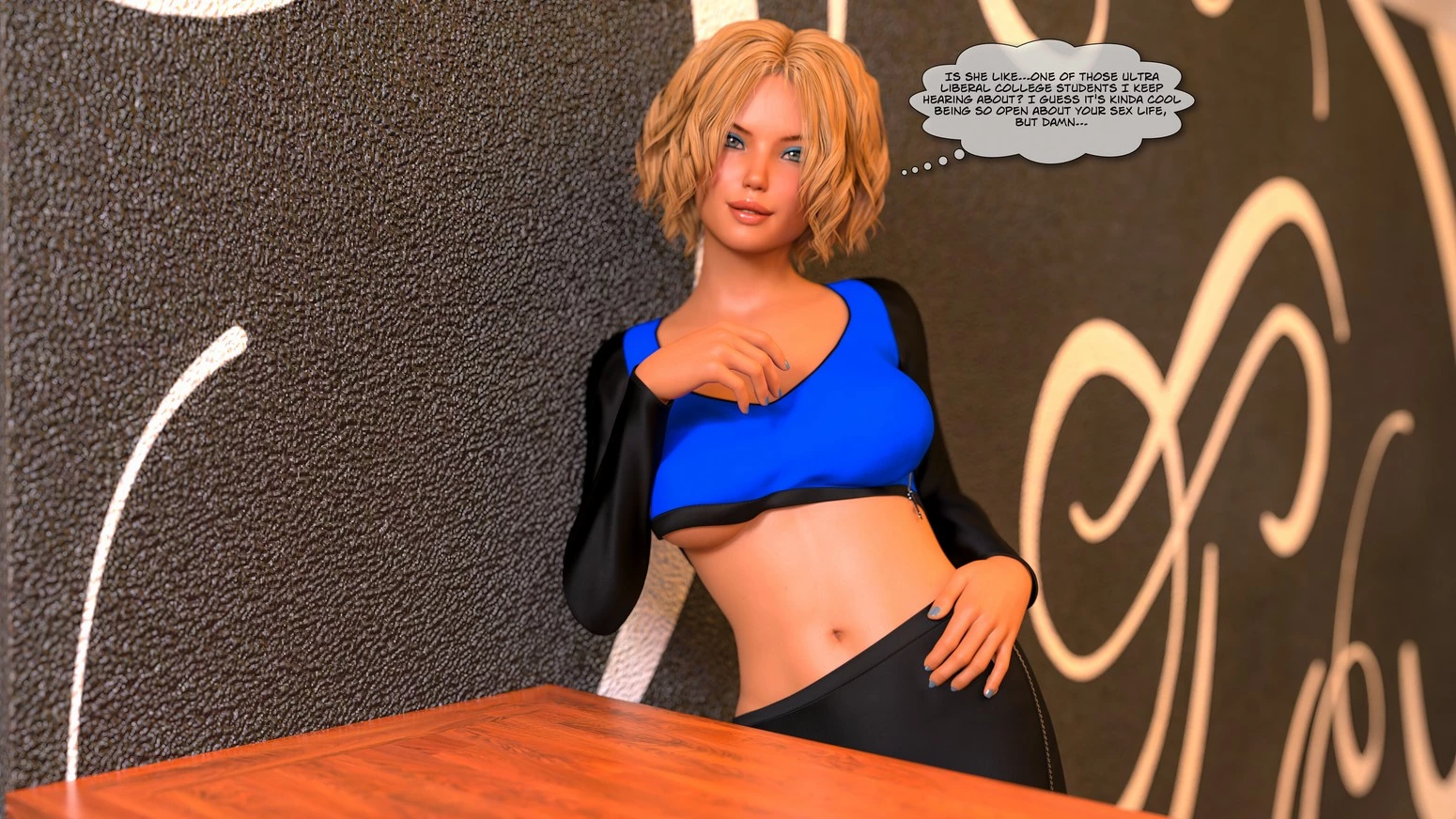 Trixie - Trying on the sales girl image number 9