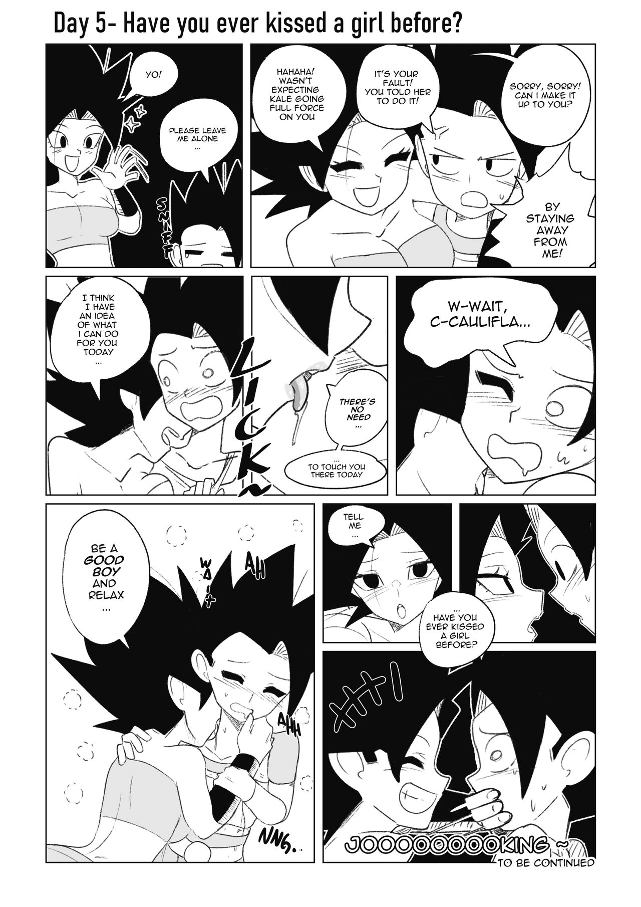 No nut November. Teasing Cabba image number 10