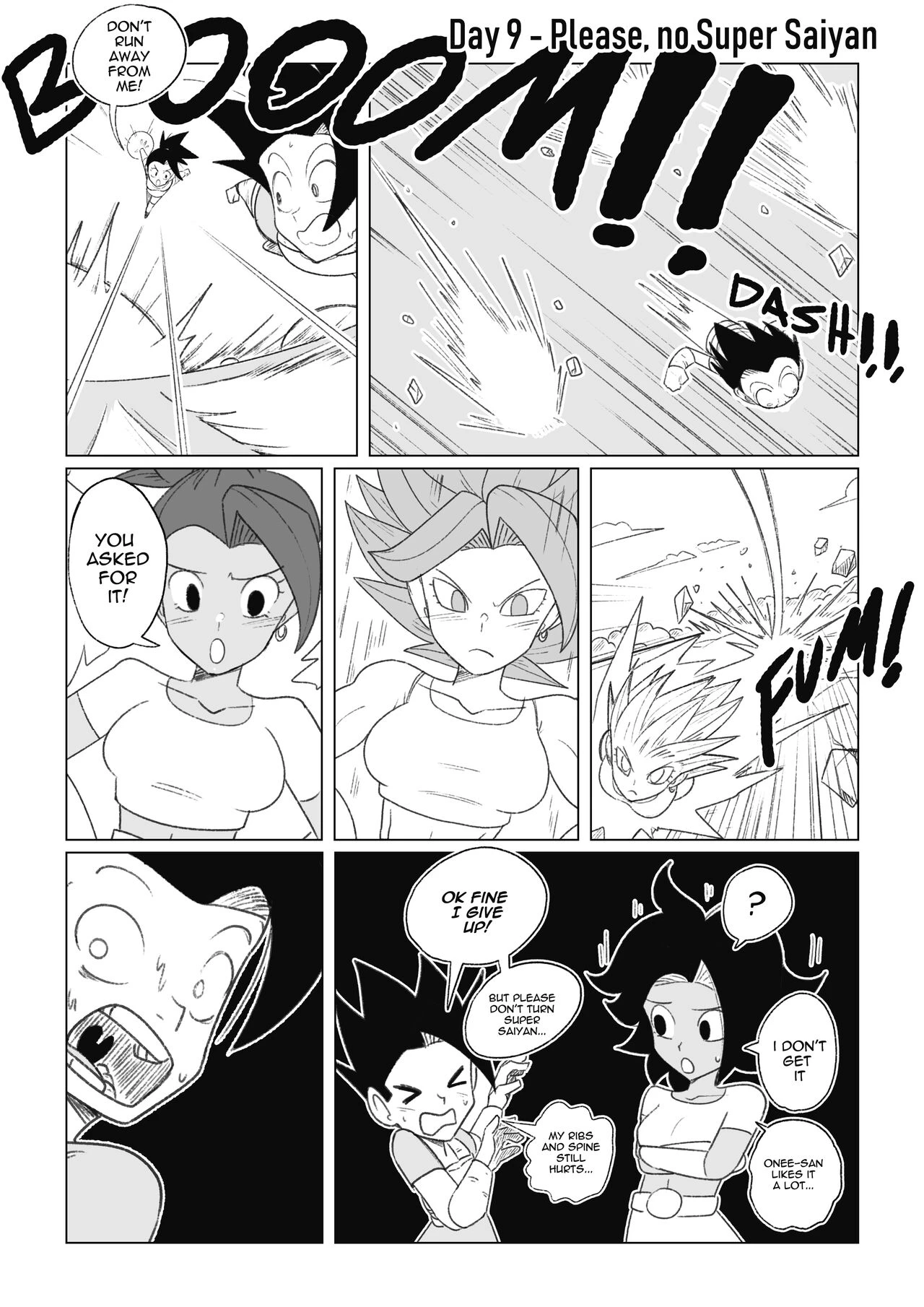 No nut November. Teasing Cabba image number 14
