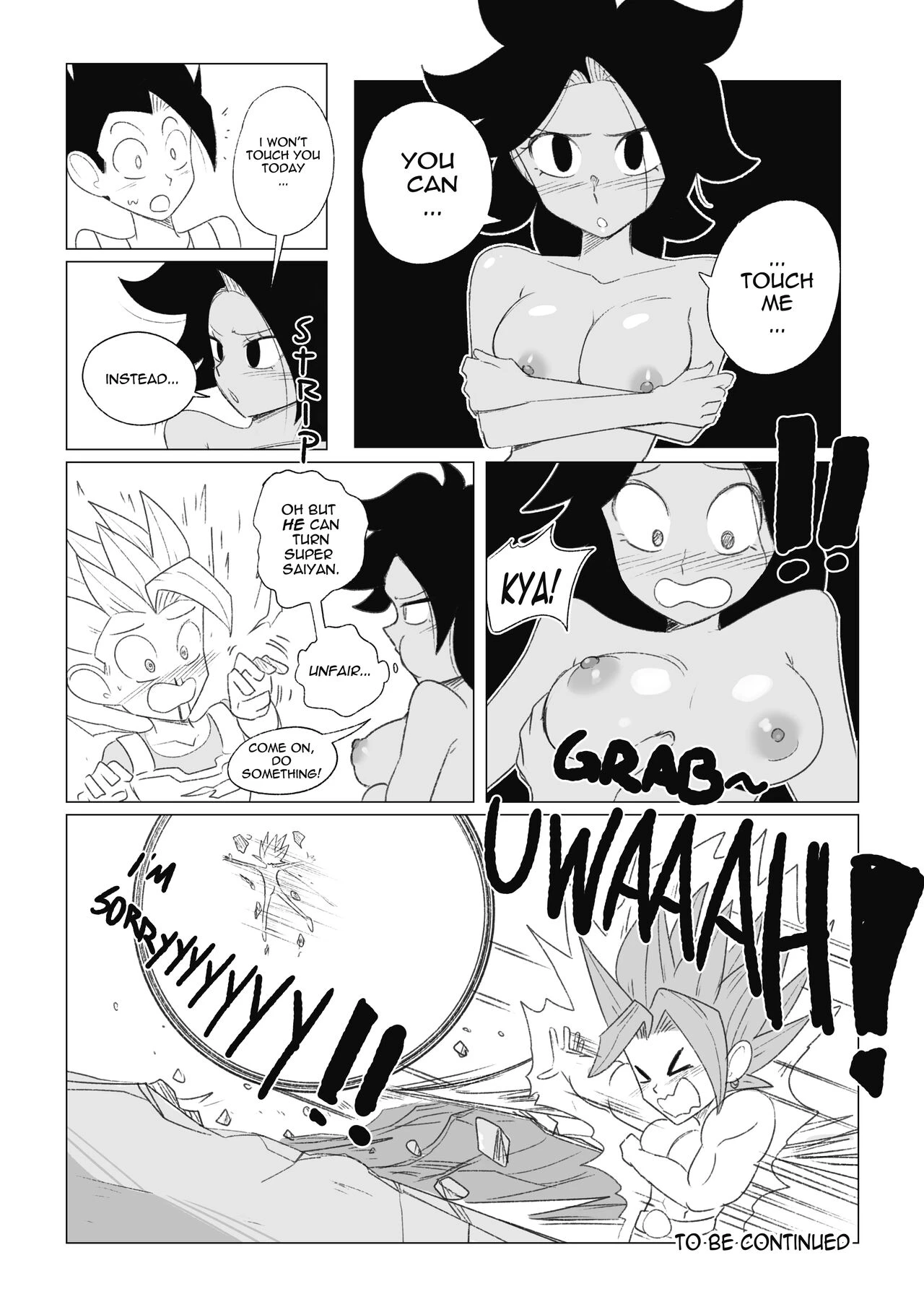 No nut November. Teasing Cabba image number 15