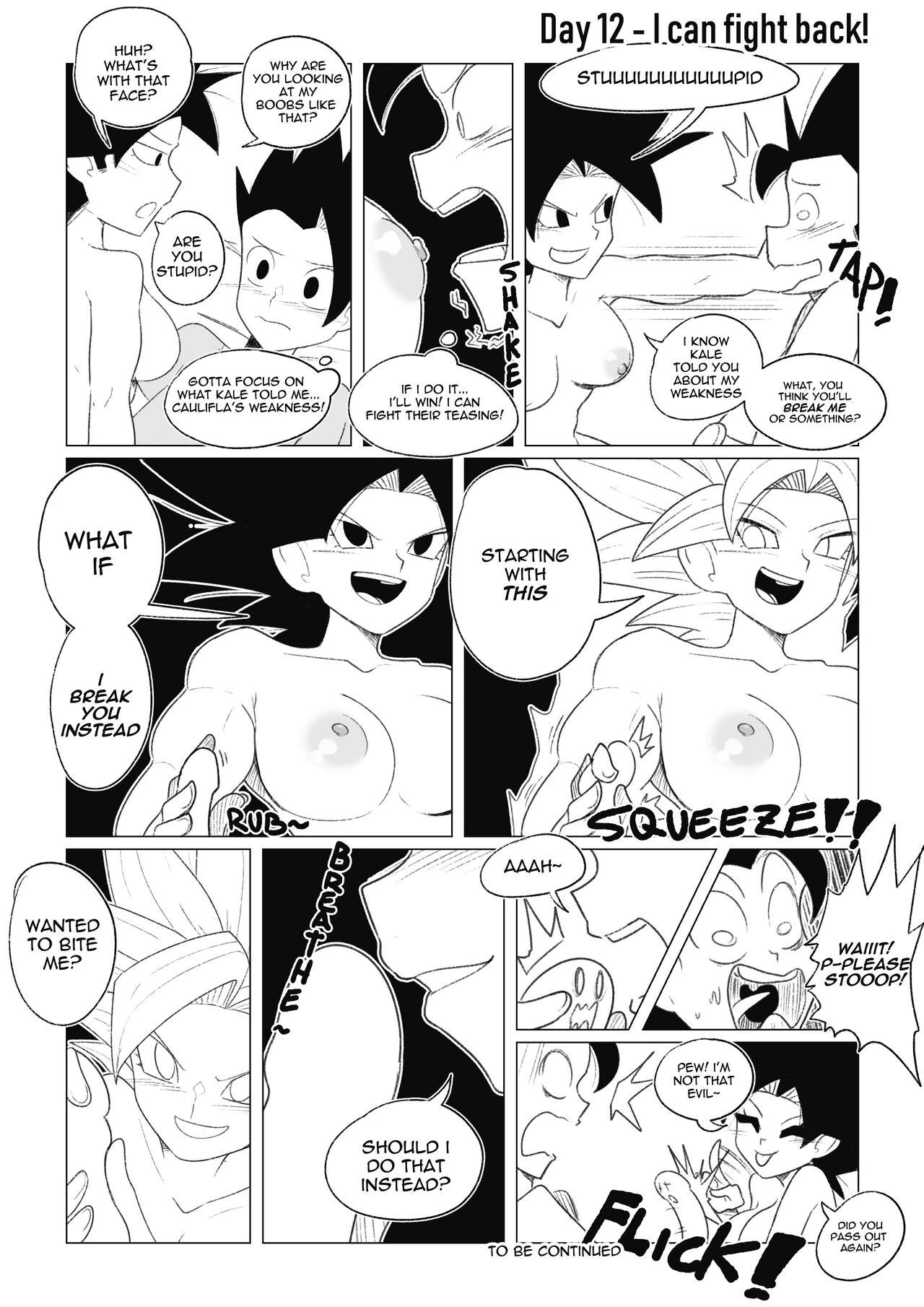 No nut November. Teasing Cabba image number 20
