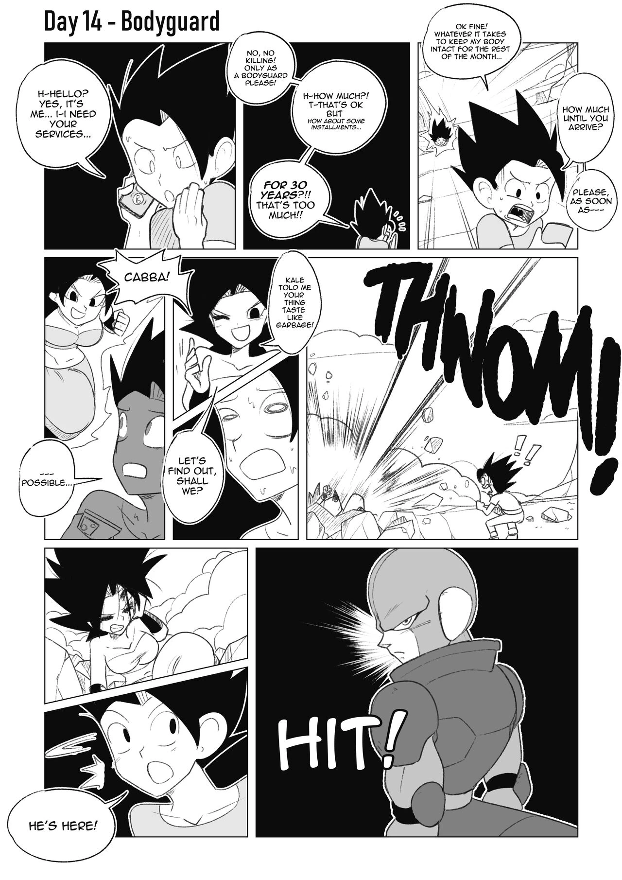 No nut November. Teasing Cabba image number 22
