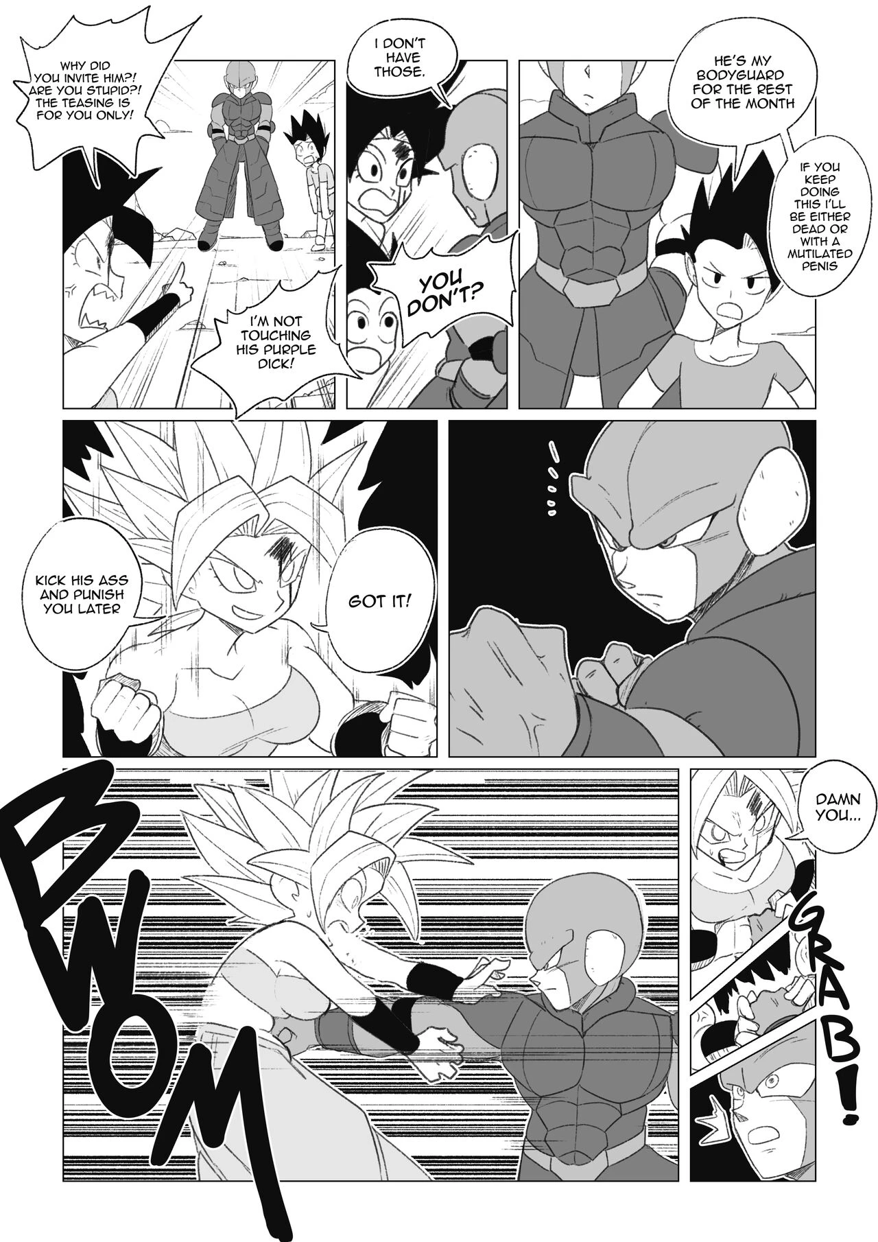 No nut November. Teasing Cabba image number 23