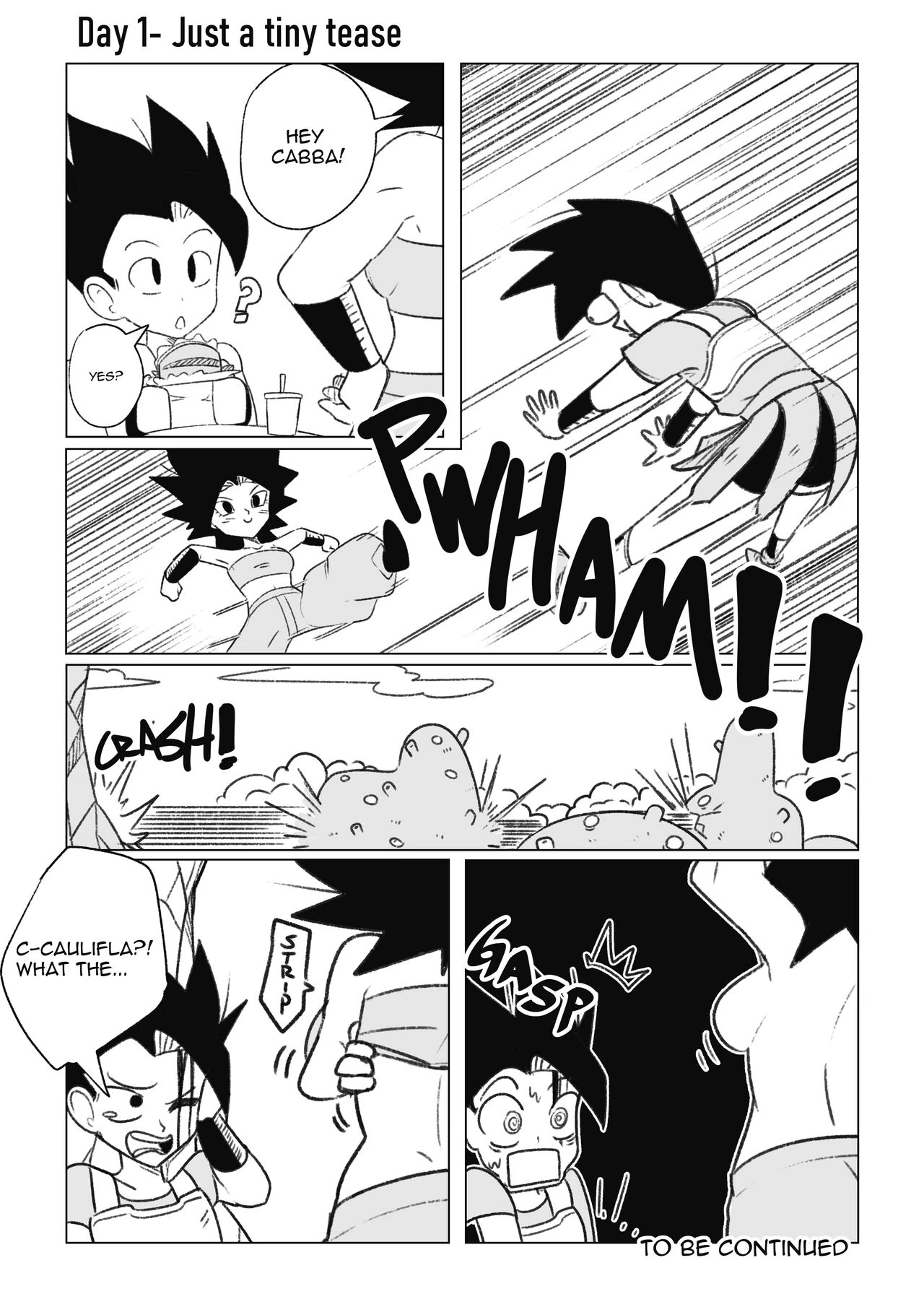 No nut November. Teasing Cabba image number 2