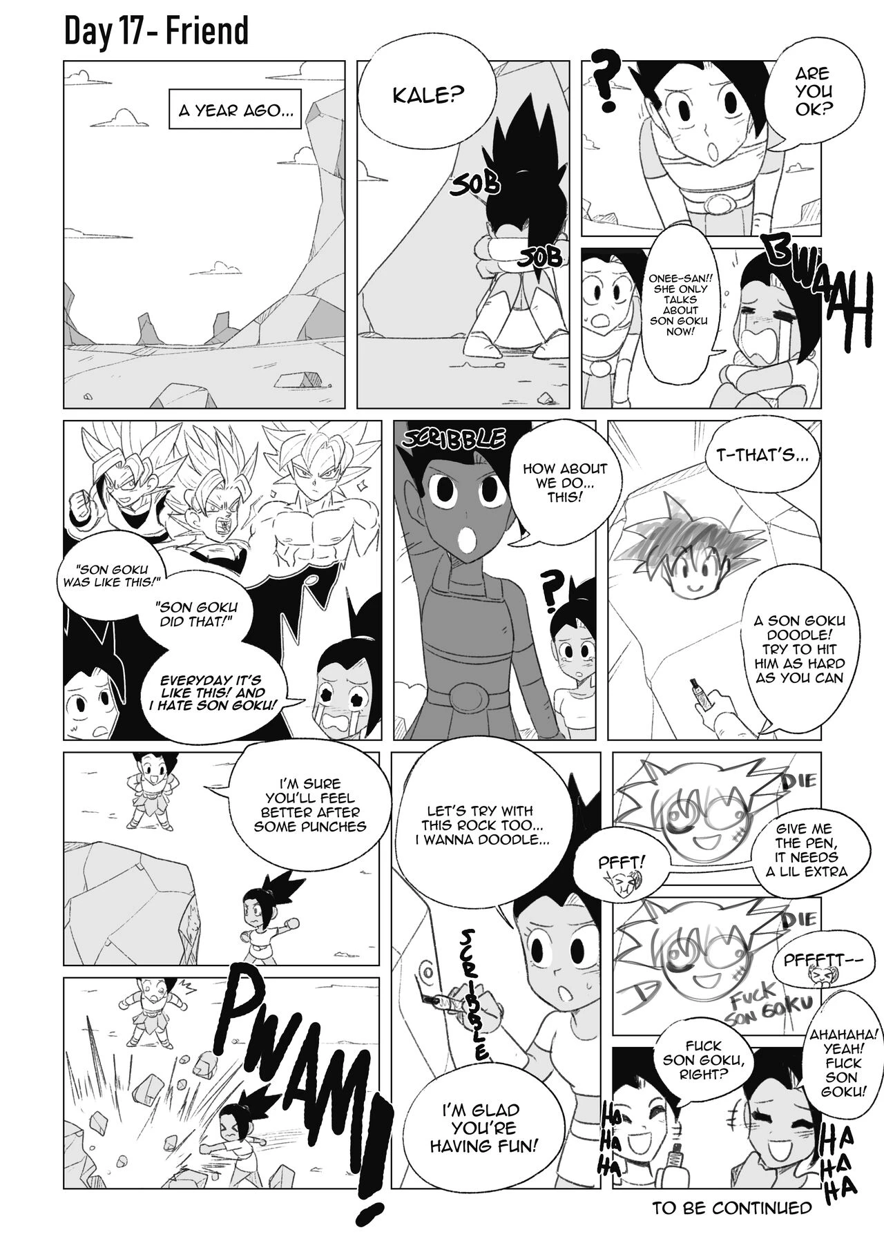 No nut November. Teasing Cabba image number 29