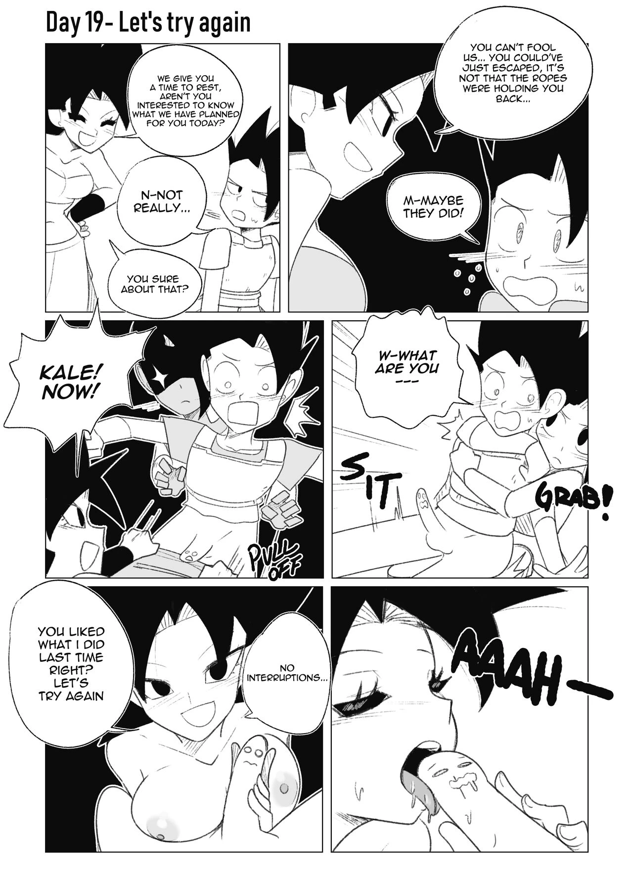 No nut November. Teasing Cabba image number 31