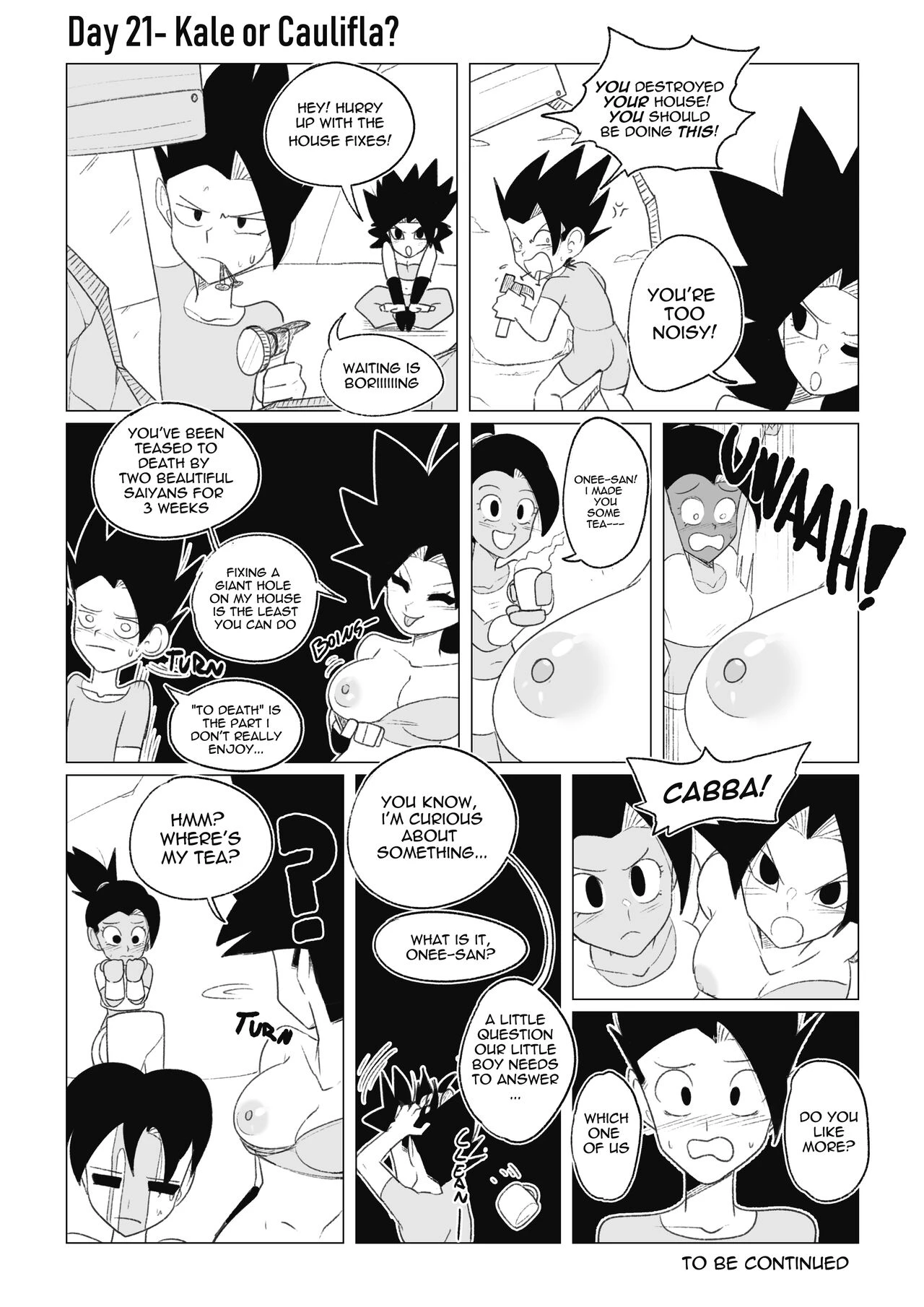 No nut November. Teasing Cabba image number 37