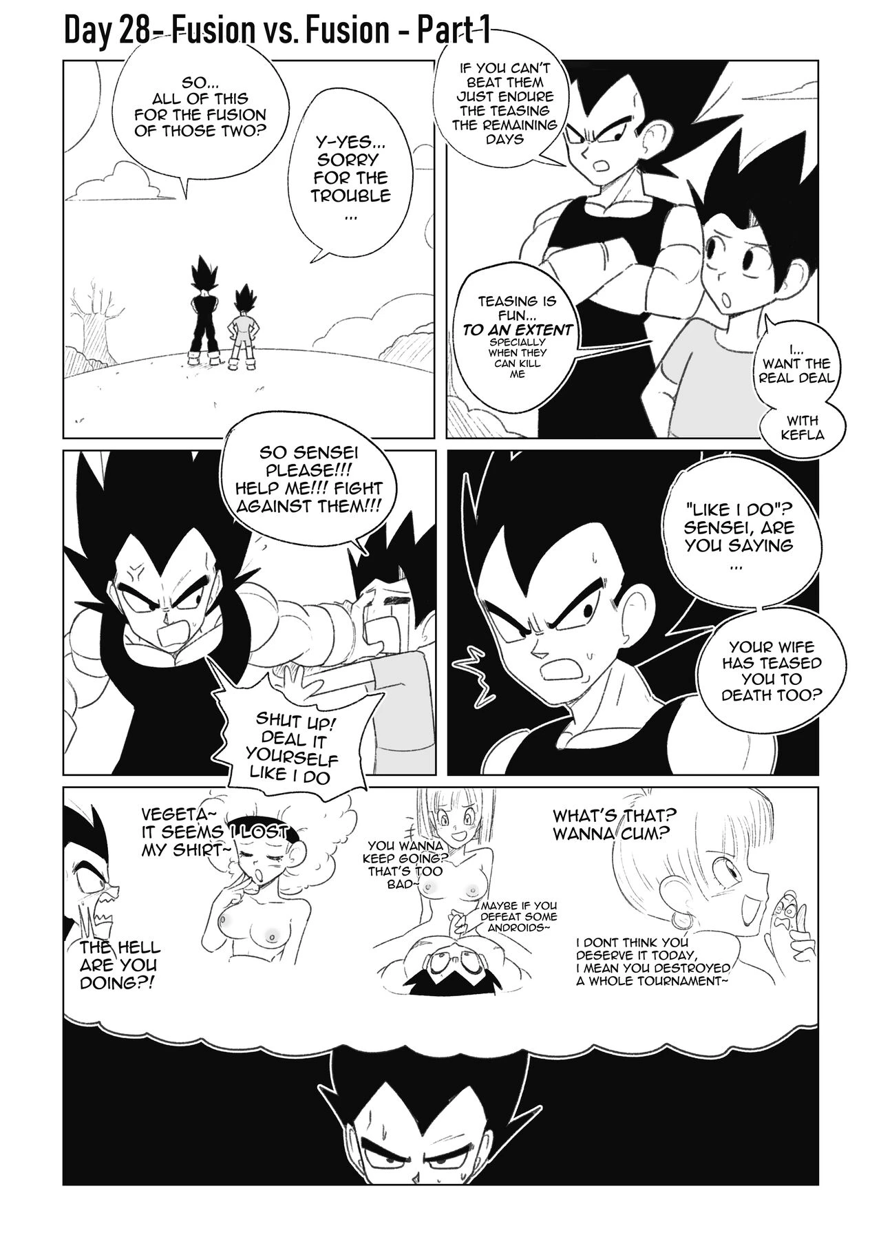 No nut November. Teasing Cabba image number 48