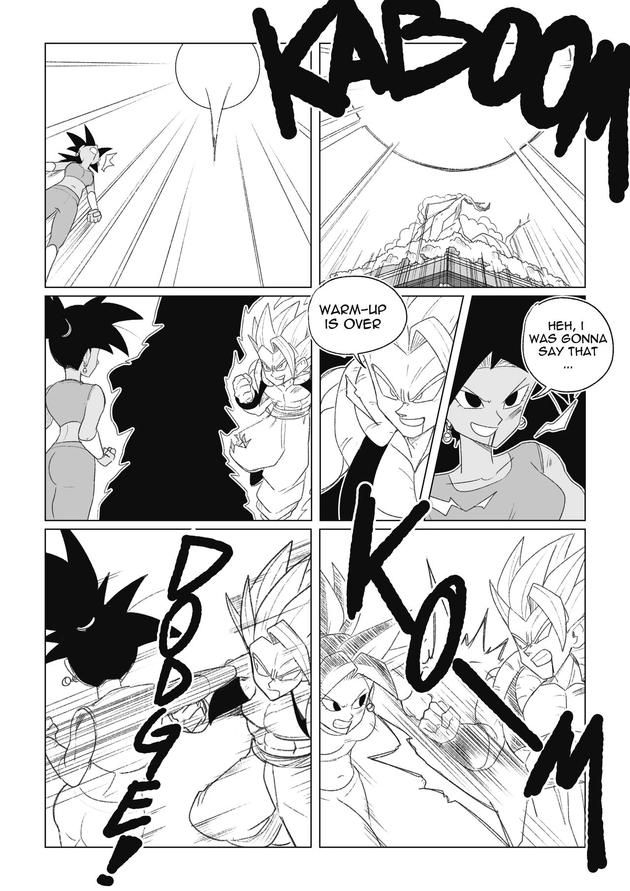 No nut November. Teasing Cabba image number 58