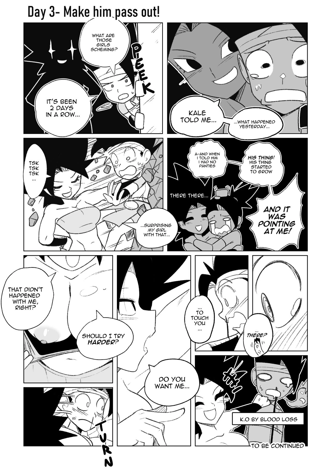 No nut November. Teasing Cabba image number 8