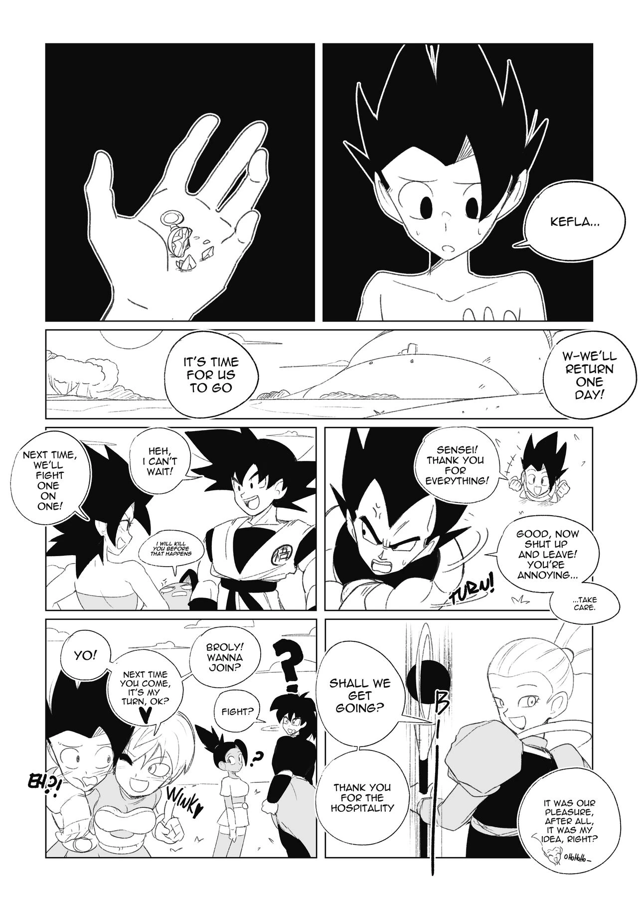 No nut November. Teasing Cabba image number 93