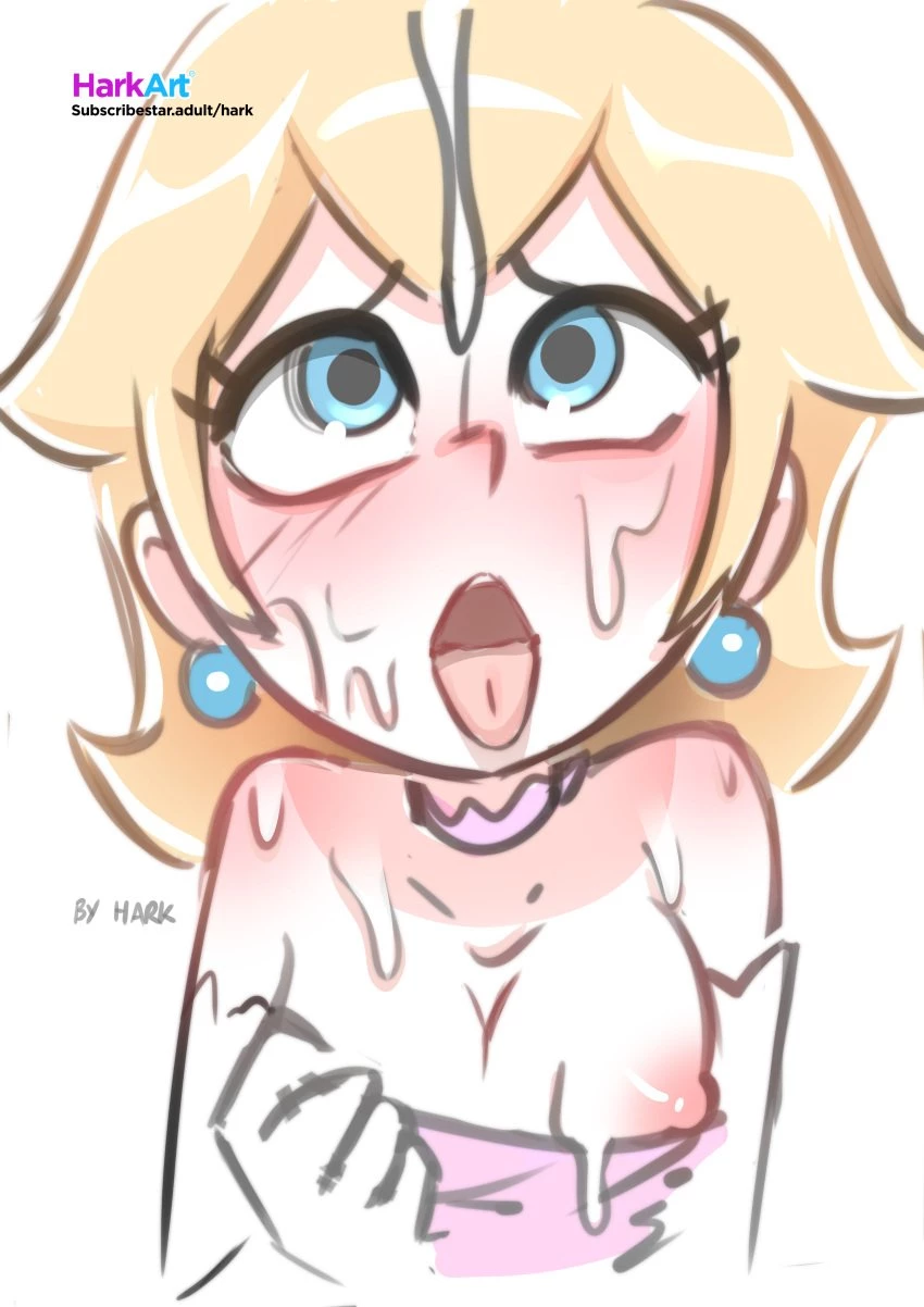 Cream  peach