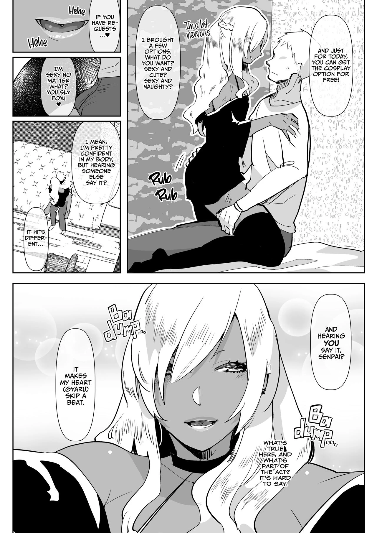 Tan Gyaru Junior Call Boy Reverse Anal Course  Kurogal Kouhai Otokonoko DeliHeal ~ Gyaku Anal Course image number 4