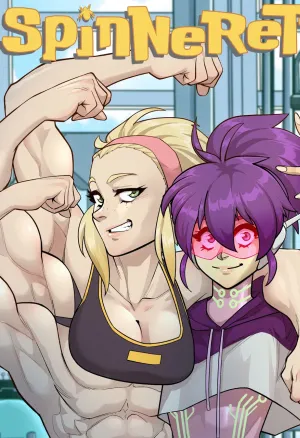 Spinny and Mecha Maid Hit the Gym